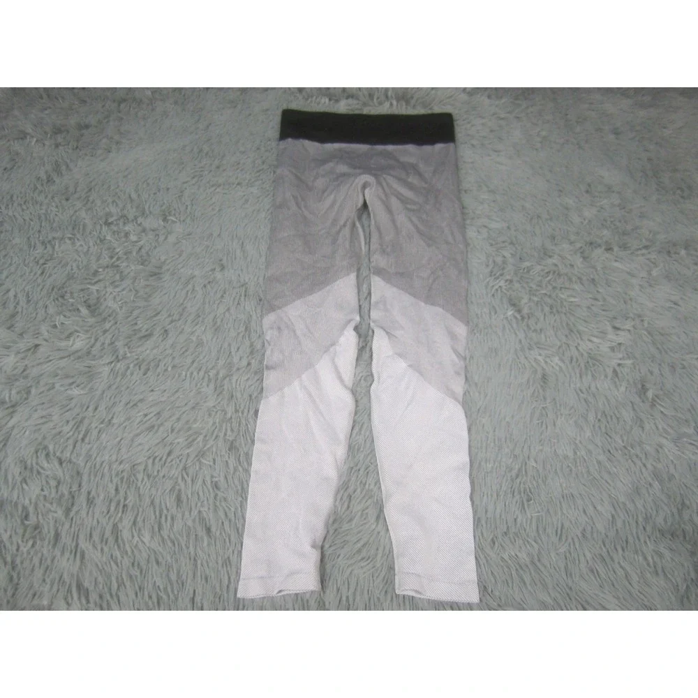 Aerie Pants Womens‎ XS Gray White Compression Yoga Workout Leggings Athleisure